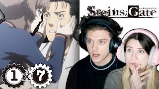 STEINSGATE 1x7 quotDivergence Singularityquot  Reaction and Discussion [upl. by Ahsiat]