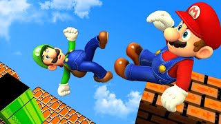 Super Mario and Luigi  Ragdoll Test GMOD episode 3 [upl. by Noreht]