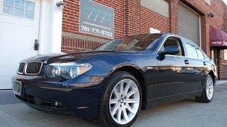 2003 BMW 745i Walkaround Presentation at Louis Frank Motorcars LLC in HD [upl. by Caylor]