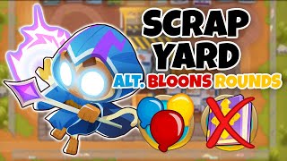 Scrapyard ALTERNATE BLOONS ROUNDS Guide  No Monkey Knowledge  BTD6 [upl. by Sucramrej]