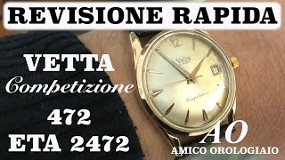 Service and Repair Revisione Rapida Vetta 472 Competizione [upl. by Idaf892]