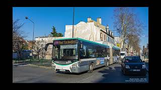 Centre Bus Nanterre ligne 258 272 275 [upl. by Akem]