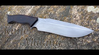 Make knife LB40🔪  80CrV2  Fraxinus excelsior [upl. by Vikki840]