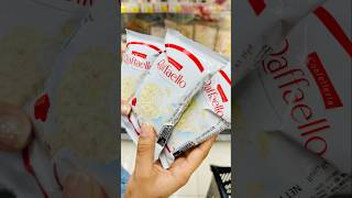 Raffaello Ice Cream Unboxing and Eating  ASMR shorts The Food Nomad [upl. by Frankie]