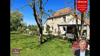 Superbe propriété de 2 maisons avec hectare à Alençon  Lair Immobilier [upl. by Melac]