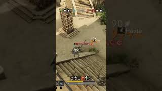 1v3 clutch in New World Aeternum newworldaeternum games newmmo pvp [upl. by Zetrok]