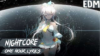 Nightcore  The Spectre Lyrics  1 Hour [upl. by Inaffit]