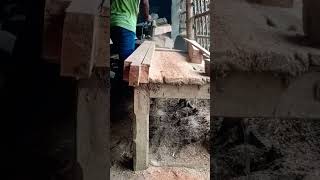 Door frem rappit cutting to Bosch catar machine  woodworking cuttingwood carpenterwork [upl. by Aziaf]