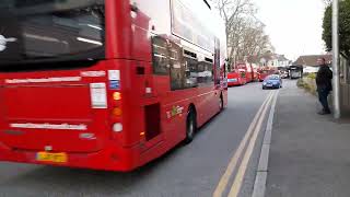 Dennis Dart Plaxton Pointer 2 LV52HKL Preserved 34359 Stagecoach London Seen Leaving Wanstead Stn [upl. by Cicenia491]