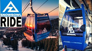 Lets Go Scenic Ride  Arizona Snowbowl Scenic Gondola Ride Things to do in Flagstaff  Winter Ride [upl. by Hatti]