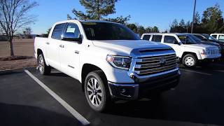 2018 Toyota Tundra Limited Crewmax Full Tour amp Startup at Massey Toyota [upl. by Swan634]