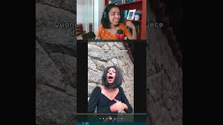 REACT ELE ESQUECEU DE AVISAR  Lkzinhu  shorts humor reaction lkzinhu [upl. by Jobina114]