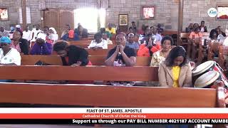 25072024  LIVE  Feast of StJames Apostle [upl. by Weatherley]