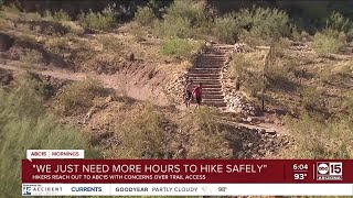 Hikers reach out to ABC15 with concerns over trail access [upl. by Orly134]