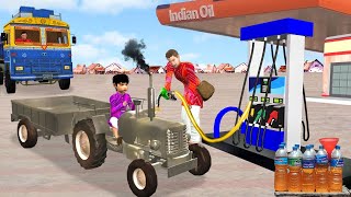 गरीब का मिट्टी का ट्रैक्टर Garib Ka Clay Tractor Comedy Video Hindi Comedy [upl. by Noivert]