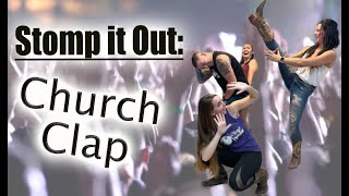 Church Clap Line Dance to Music [upl. by Hgielrebma]