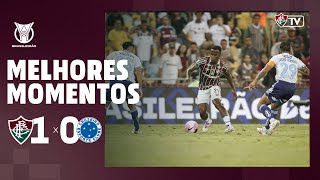 FLUMINENSE 1 X 0 CRUZEIRO  29ª RODADA CAMPEONATO BRASILEIRO 2024  MELHORES MOMENTOS [upl. by Naggem]