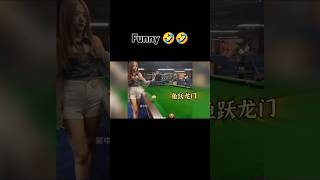 Snooker Funny moments 🤣🤣youtubeshorts snooker shorts [upl. by Haleelahk703]