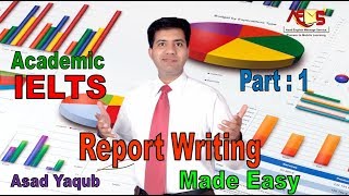 How to Write IELTS Academic Writing Task 1 Report Writing By Asad Yaqub [upl. by Llekim]