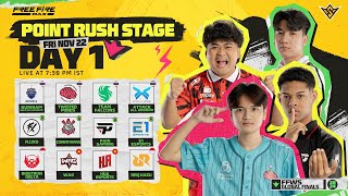 HI FFWS Global Finals 2024  Point Rush Stage Day 1 [upl. by Aruam]