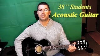 38quot Acoustic Guitar  Tomtopcom [upl. by Yeblehs]