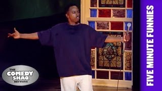 Eddie Griffin⎢The Black Celebrity Hit List⎢Shaqs Five Minute Funnies⎢Comedy Shaq [upl. by Noslen]