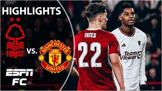 🚨 LATE DRAMA 🚨 Nottingham Forest vs Manchester United  FA Cup Highlights  ESPN FC [upl. by Htirehc]