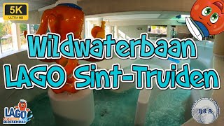 Wildwaterbaan onslide LAGO SintTruiden Bloesembad 4K 60fps [upl. by Anivlac]