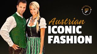 🇦🇹  Discover The Austrian Traditional Fashion From Dirndls To Lederhosen [upl. by Lilian]