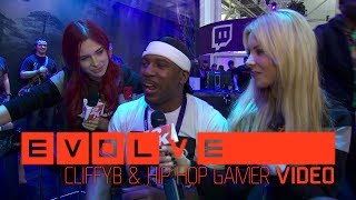 Evolve  CliffyB and Hip Hop Gamer play Evolve at PAX East 2014 [upl. by Hedva]