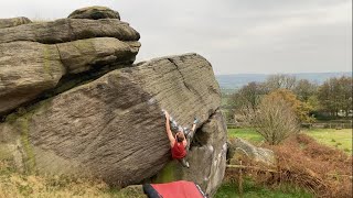 Patta’s Arête f7A Almscliffe [upl. by Mountford]