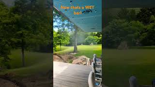 Custom misting kit installed swimmingpool bar diy [upl. by Glogau827]