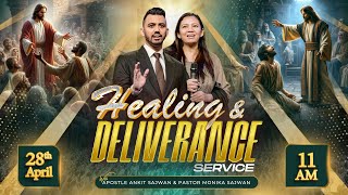 Healing amp Deliverance Service  Apostle Ankit Sajwan  FOLJ CHURCH  28th April 2024 [upl. by Quar]