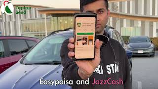 Send Money To Pakistan By Using TapTap Send App  US Canada EU amp UK  No Transfer Fee [upl. by Tansey824]