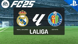 FC 25  Real Madrid vs Getafe  La Liga 2425  PS5 Full Match [upl. by Alurta]