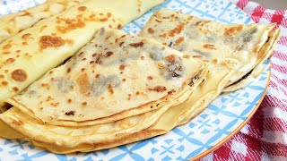 Crepes MUY FÁCIL🏅 Crepas con harina de trigo ¡Con esta receta te saldrán perfectas [upl. by Ical725]