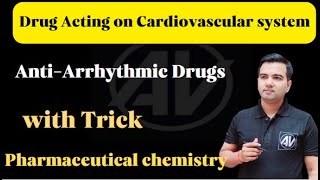 AntiArrhythmic Drugs Pharmaceutical chemistry [upl. by Asiel]