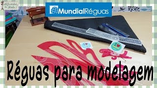 Curso de Corte e Costura  Vamos aprender modelagem Réguas para modelagem [upl. by Weylin480]