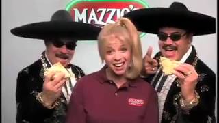 Classic Mazzios Ad Quesapizza Girl and Mariachis [upl. by Eynobe]