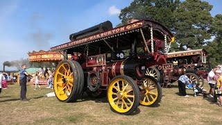 Steam action from the 2022 Shrewsbury Steam Rally [upl. by Eedna]