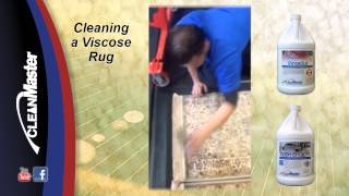 In the Field  Viscose Rug Cleaning [upl. by Anomas273]