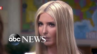 Ivanka Trump responds to personal email use questions border crisis and her father [upl. by Durman43]