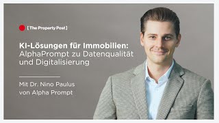 KILösungen für Immobilien AlphaPrompt zu Datenqualität und Digitalisierung  Expo Real 2024 [upl. by Eyr]