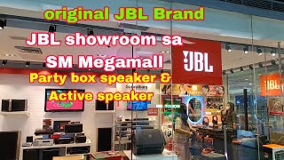 legit JBL party box amp active speaker ba hanap mo dito sa SM Megamall [upl. by Knarf]