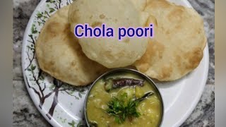 Chola pooriசோலா பூரிChola poori recipe in Tamil [upl. by Nuhsyar997]