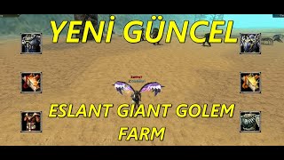 Knight Online Eslant Giant Golem Farm Güncel 2024  Pandora [upl. by Ardnuhs333]