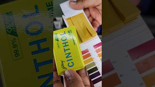 Cinthol Soap pH 🧐shorts phvalue [upl. by Gloriana717]