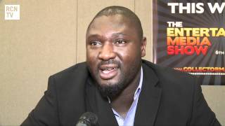 Enders Game Sergeant Dap Nonso Anozie Interview [upl. by Massey]