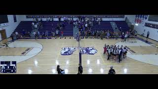 Battle Creek High School vs Crofton High School Womens Varsity Volleyball [upl. by Enywad]