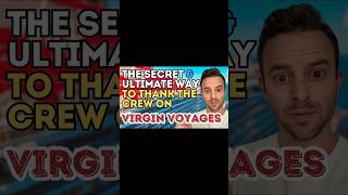 The Secret Way to Thank Your Virgin Voyages Crew short Virgin Voyages Cruise Secret Best Tips [upl. by Sean]